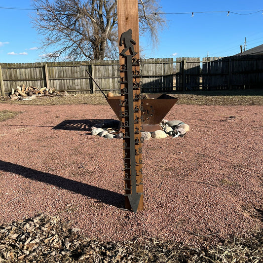 Big Foot Snow Gauge