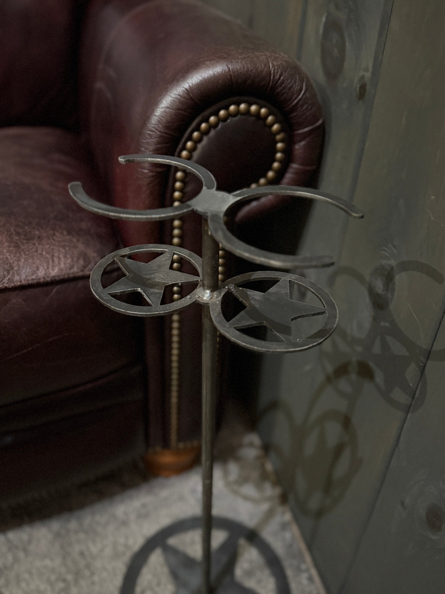 Texas Star Cup holder stand