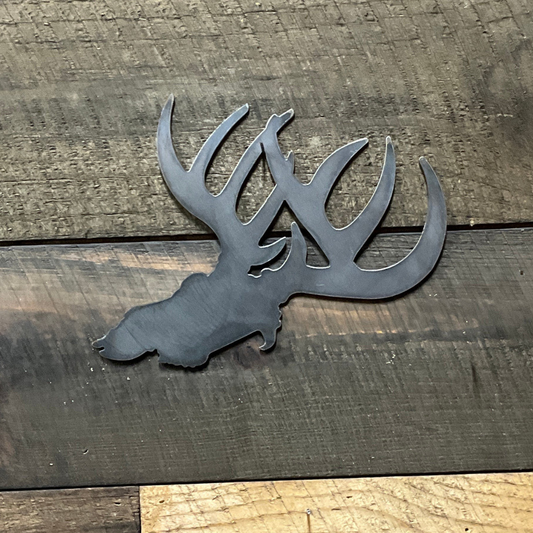 Buck skull bottle opener