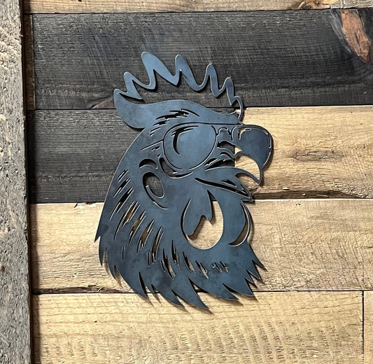 Rooster with Sunglasses