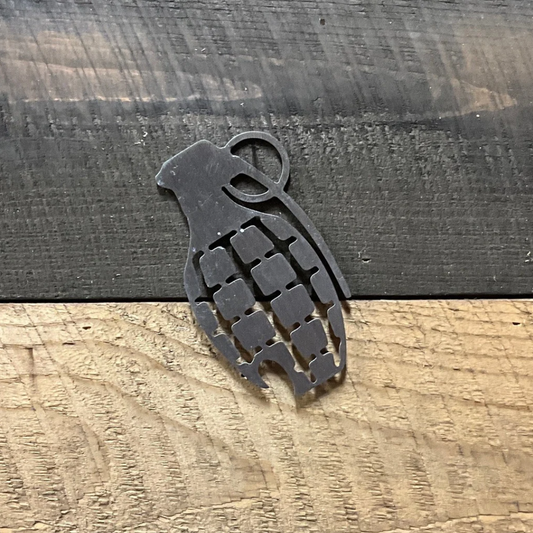 Grenade bottle opener